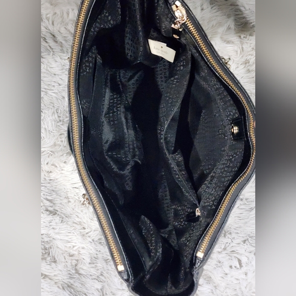 KATE SPADE New York | Paulina Karen Court | Black Leather Tote - Picture 7 of 12